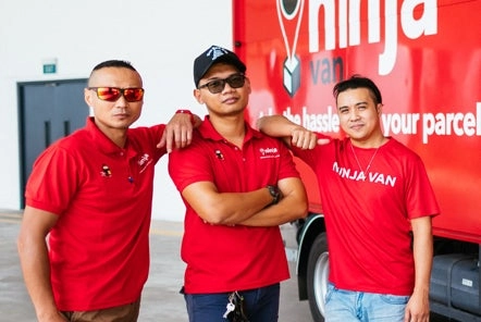 Ninja Van Drivers in Indonesia